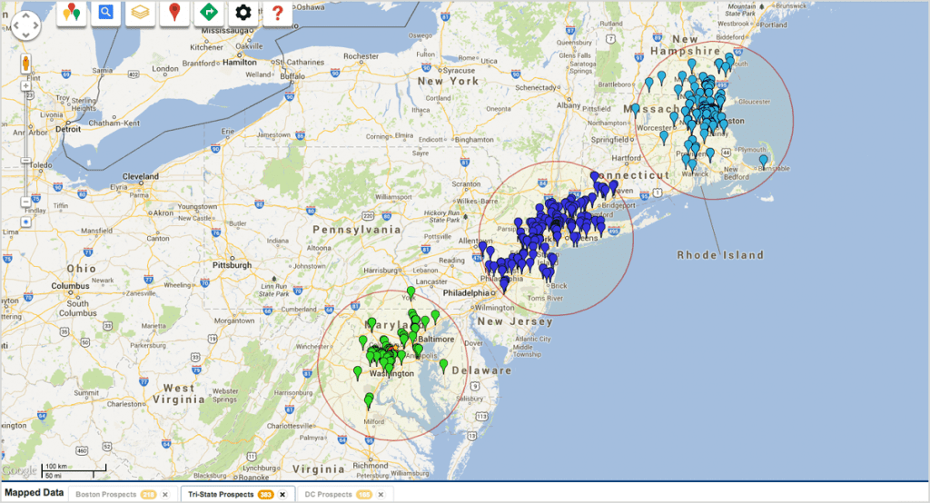 Mapping Trends In The Data