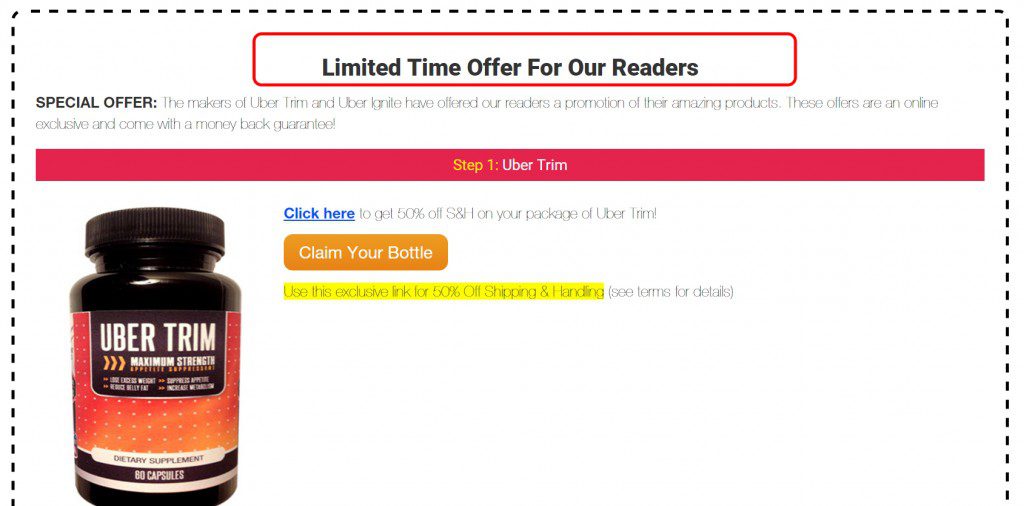 Linking to sales pages