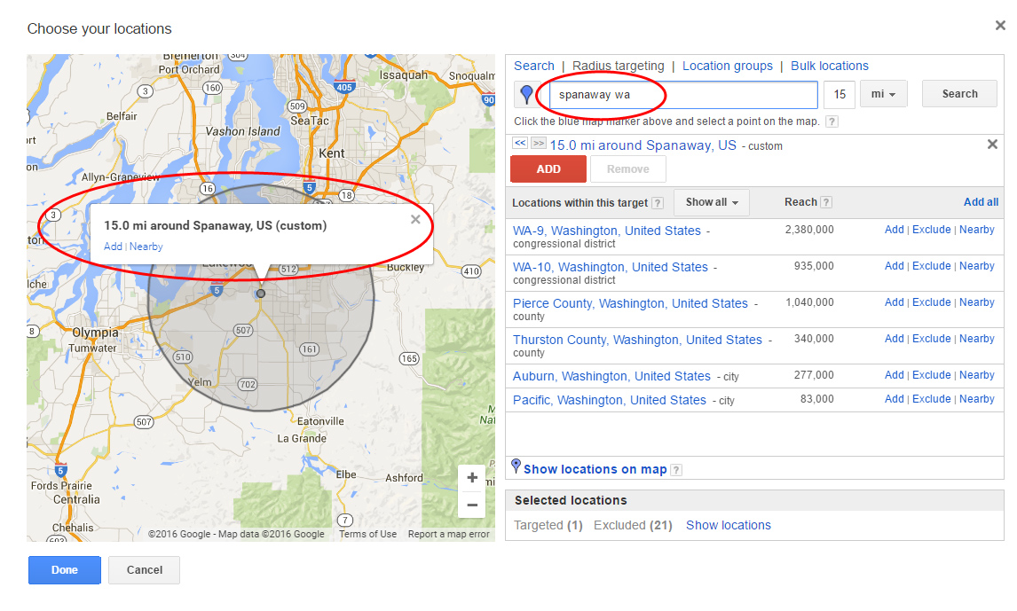 Ideal Geo-Targeting for Local Brick and Mortar Business